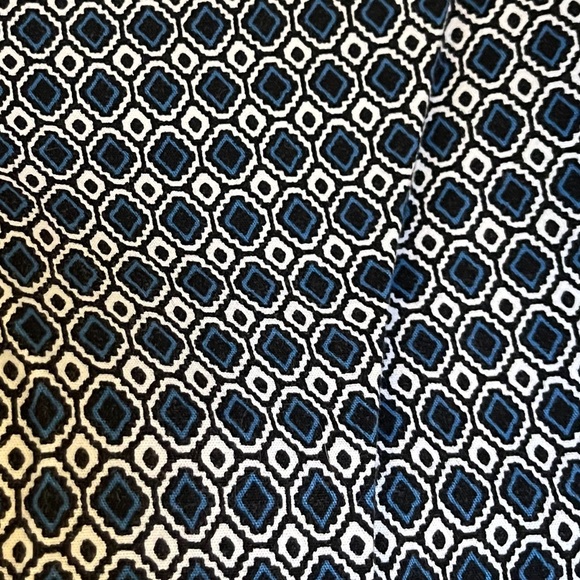 Hilary Radley geometric pattern stretch cropped slim leg pants - Picture 5 of 11